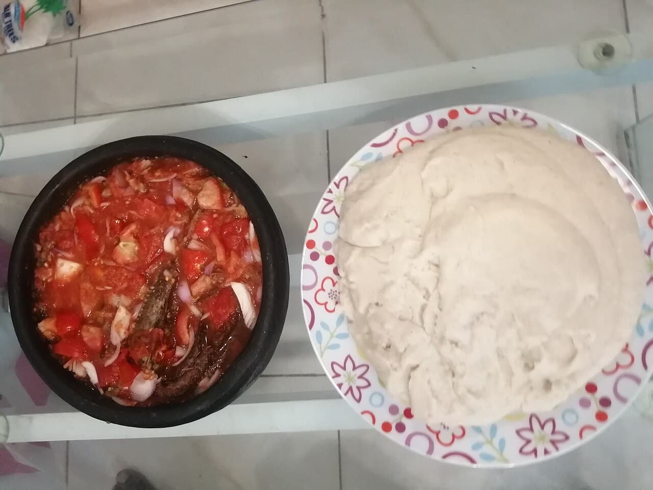 Akoumé sauce poisson