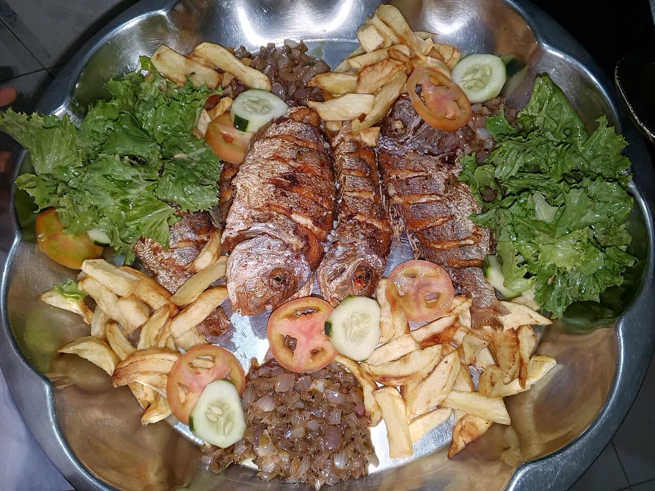 Poisson frites